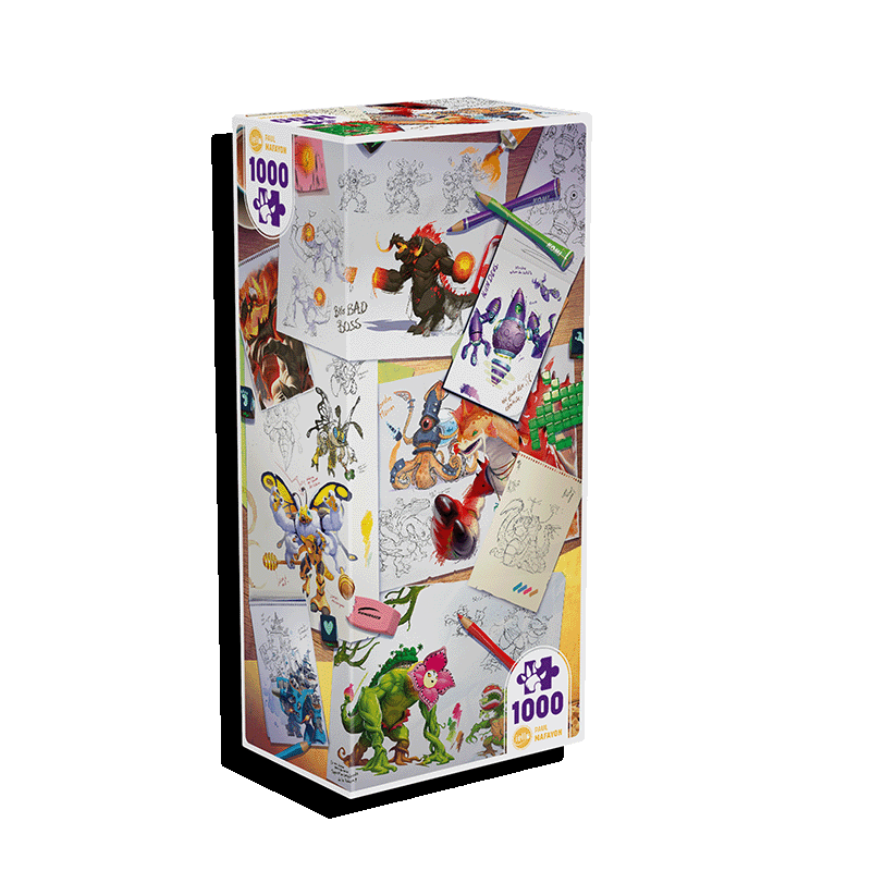 Puzzle Universe 1000 pz. - Making of Monsters