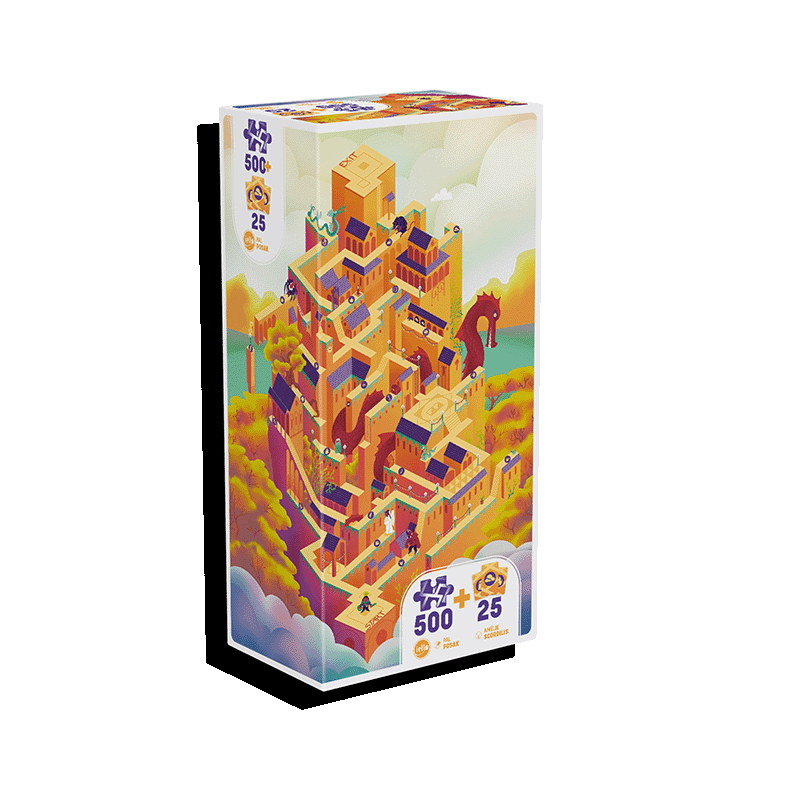 Puzzle Play Donjon 500 pz. - Chateau