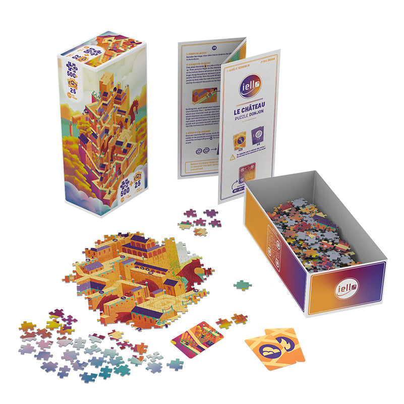 Puzzle Play Donjon 500 pz. - Chateau