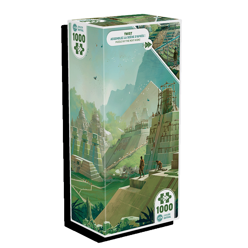 Puzzle Twist 1000 pz. - Ancient Pyramids