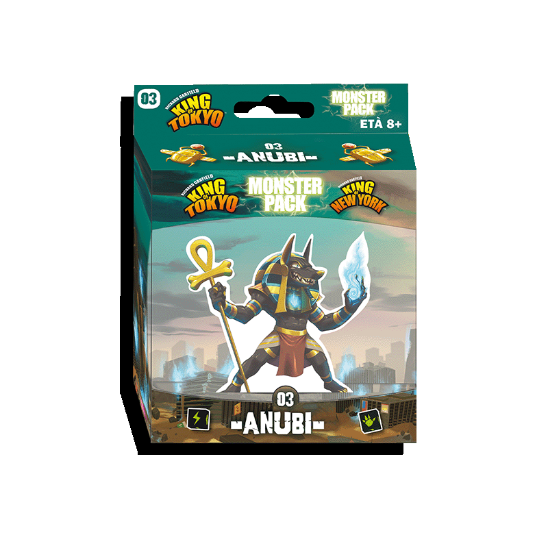 King of Tokyo Monster pack Anubis