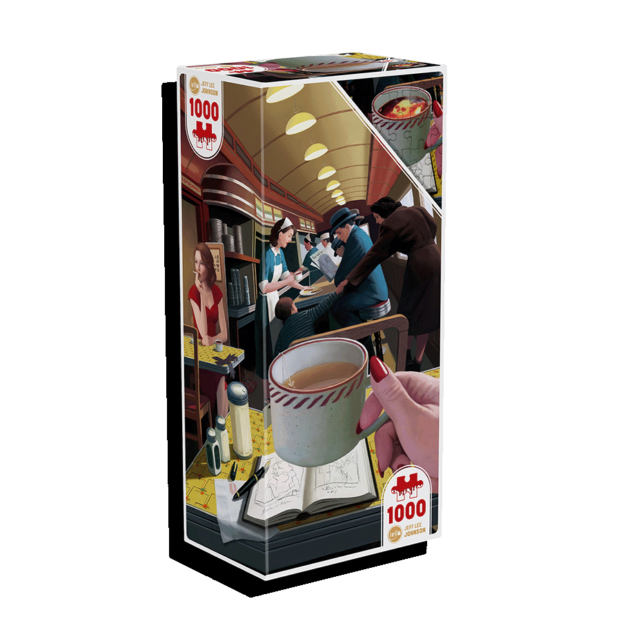 Puzzle Twist 1000 pz. - Blue Plate Special