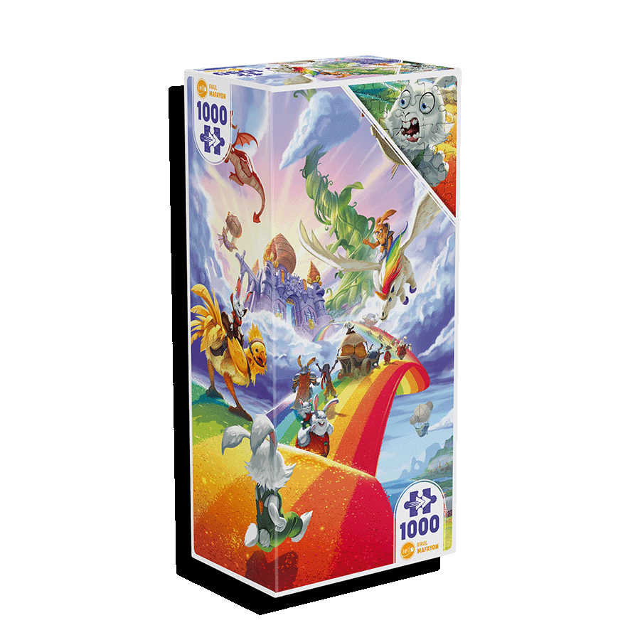 Puzzle Twist 1000 pz. - Bunny Kingdom in The Sky