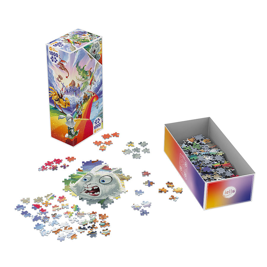 Puzzle Twist 1000 pz. - Bunny Kingdom in The Sky