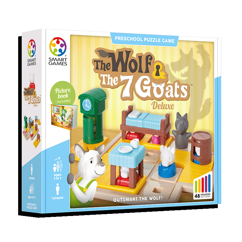 Smart Games - The Wolf and The 7 Goats