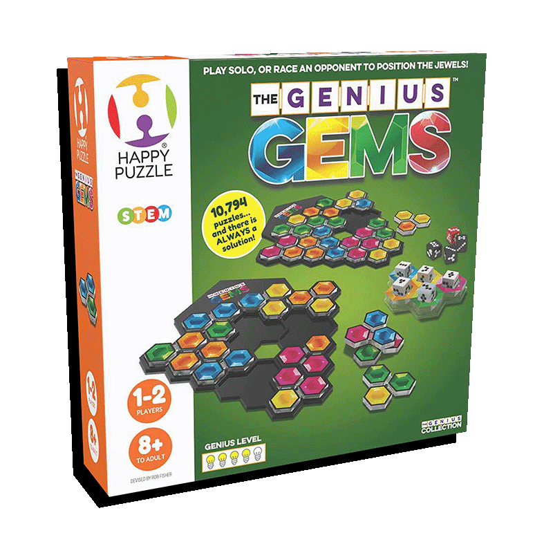 Smart Games - Happy Puzzle - Genius Gems