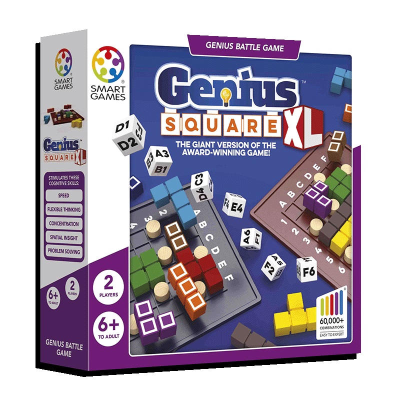 Smart Games - Happy Puzzle - Genius Square XXL